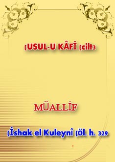 USUL-U KÂFİ (cilt3)